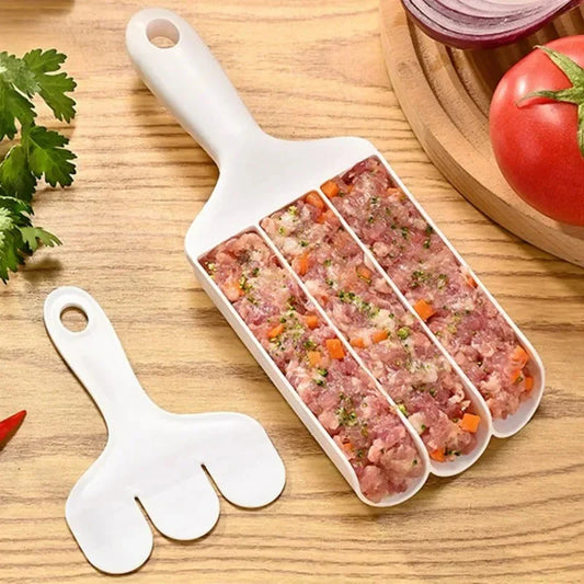 Praktischer Dumpling- und Frikadellenformer aus Kunststoff – Für gleichmäßige Portionen