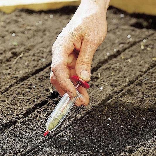 Nadel-Samenstreuer für Garten – Präziser Pflanzensamen Dispenser für Gleichmäßige Aussaat