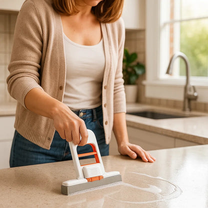 Handfreier Mini-Schwamm-Mopp – Saugstarker Allzweck-Reinigungsmopp für Küche, Bad & Auto