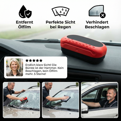 Wasserabweisende Ölschicht Bürste für Perfekte Sicht