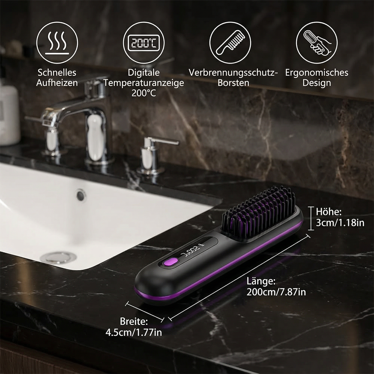 HitzeStyler - Perfektes Haar in kürzester Zeit