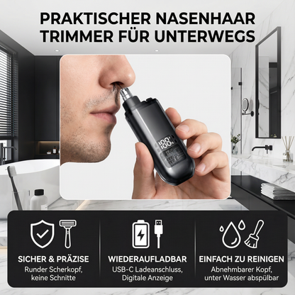 Praktischer Nasenhaar Trimmer für Unterwegs