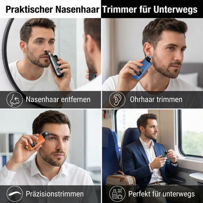 Praktischer Nasenhaar Trimmer für Unterwegs
