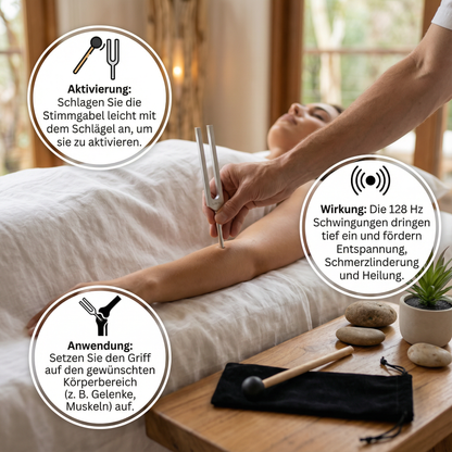 128 Hz Heil und Klang Instrument