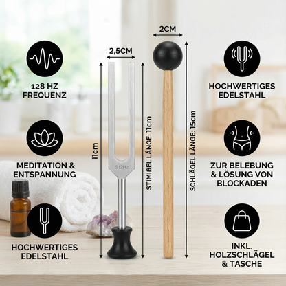 128 Hz Heil und Klang Instrument