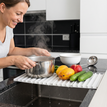 Faltbare Silikontropfmatte - Hitzebeständiges Design