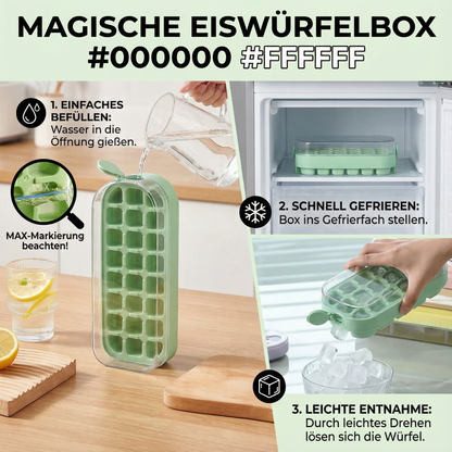 Magische Eiswürfelbox