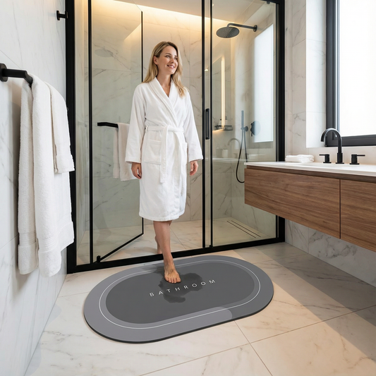 Schnell Trocknende Badezimmer-Matte