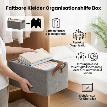 Faltbare Kleider Organisationshilfe Box mit Griffen