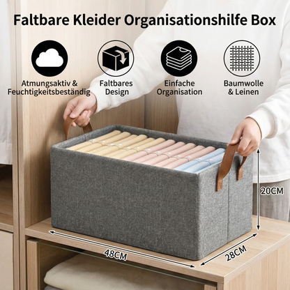 Faltbare Kleider Organisationshilfe Box mit Griffen