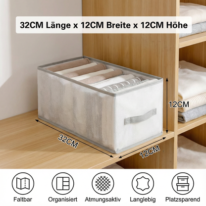 Faltbare Kleider Organisationshilfe Box mit Fächern