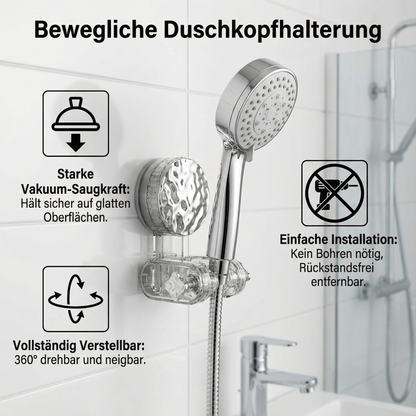 Bewegliche Duschkopfhalterung