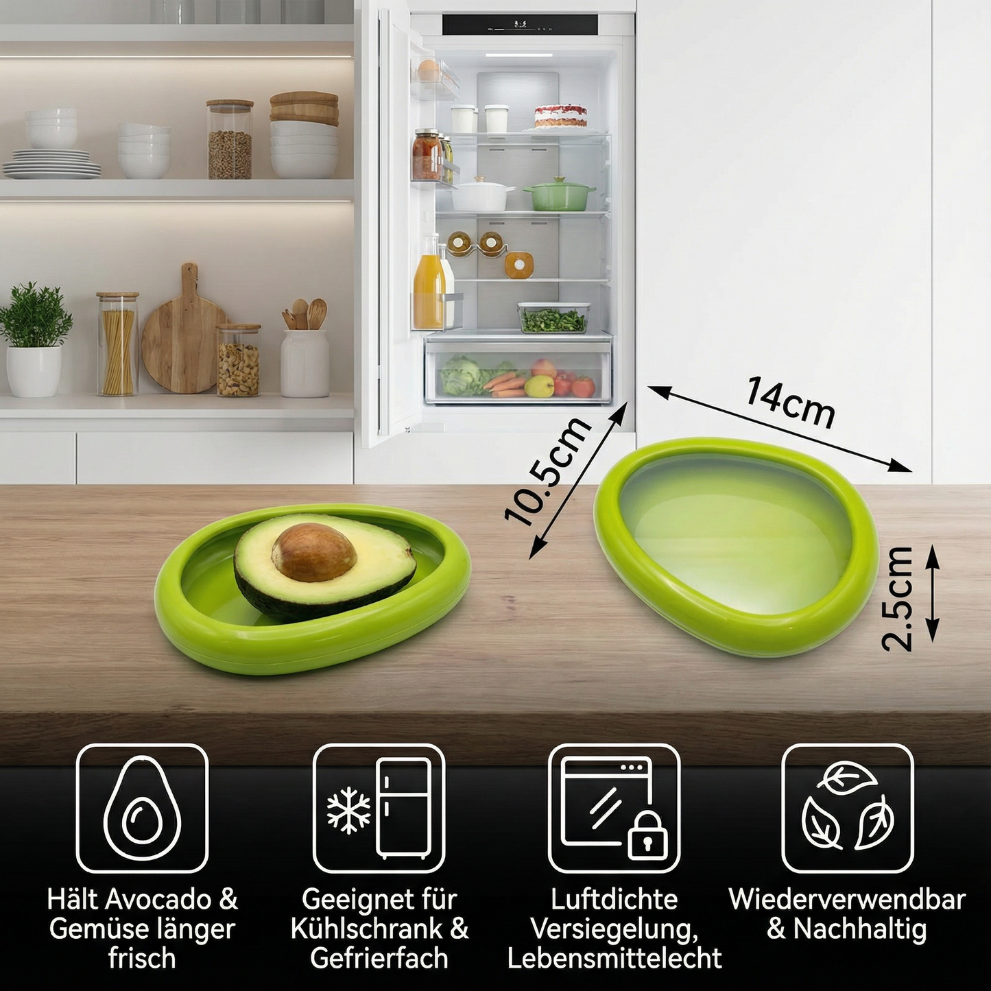 Silikon Frischhalte Hülle