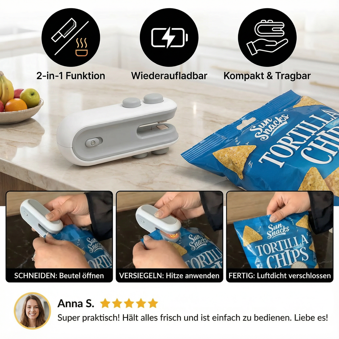 2in1 Mini Versiegelungsgerät