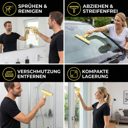 3in1 Multifunktions Glas Putzstab
